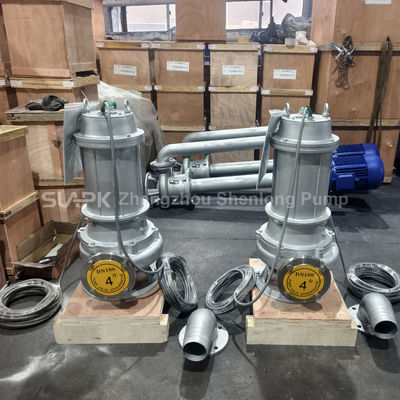 WQP stainless steel submersible sewage pump efficiently solves drainage problems