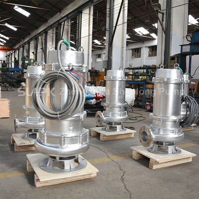 Stainless Steel Submersible Dewatering Pump, 140m³/h, 60m Head Mining Dewatering Rapid Maintenance Response