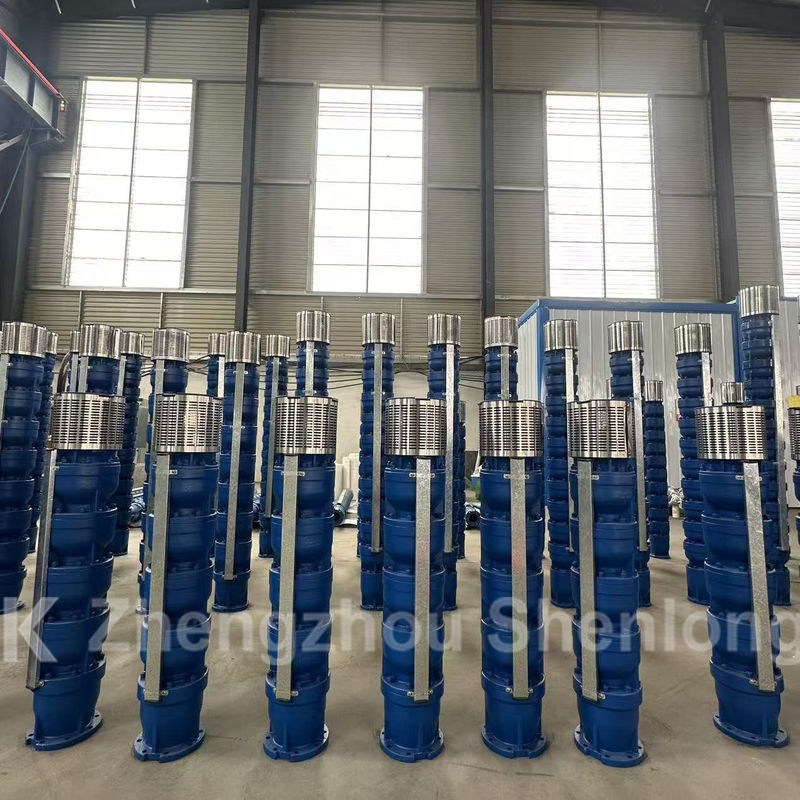 پمپ غوطه ور 600 m3/h با موتور 75kW و SS304 Impeller