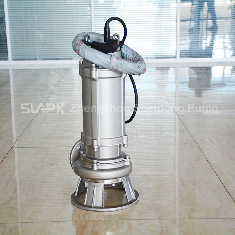 پمپ تخلیه آب زیر آب فولاد ضد زنگ، 140m3/h، 60m سر معدن تخلیه آب پاسخ سریع نگهداری
