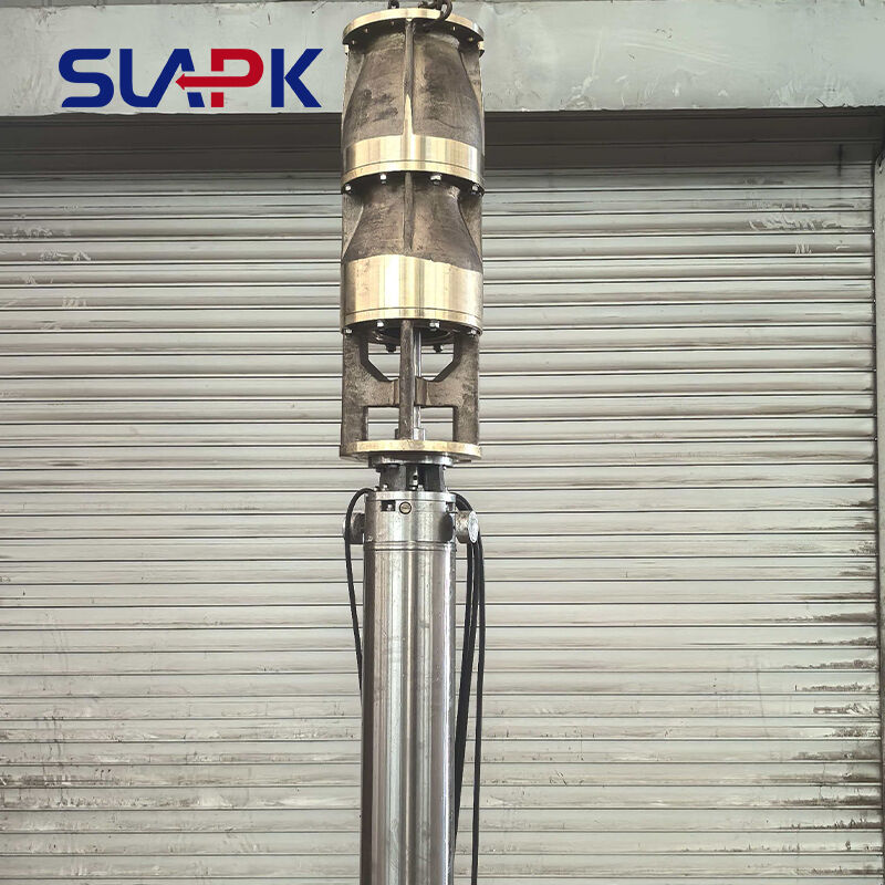 پمپ غوطه ور قلع برنز با کارایی بالا: 400QJH500-20-45KW برای شرایط سخت کار
