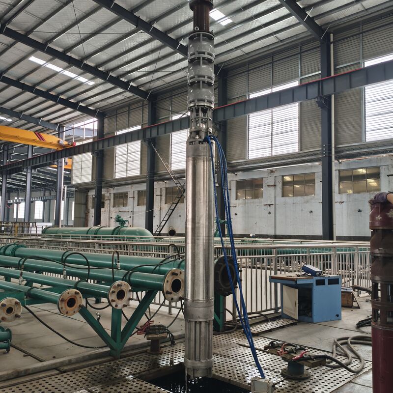 300QJH400-80/2-150KW فولاد ضد زنگ پمپ زیر آب مقاوم در برابر خوردگی راه حل تامین آب برای سیستم عامل های دریایی
