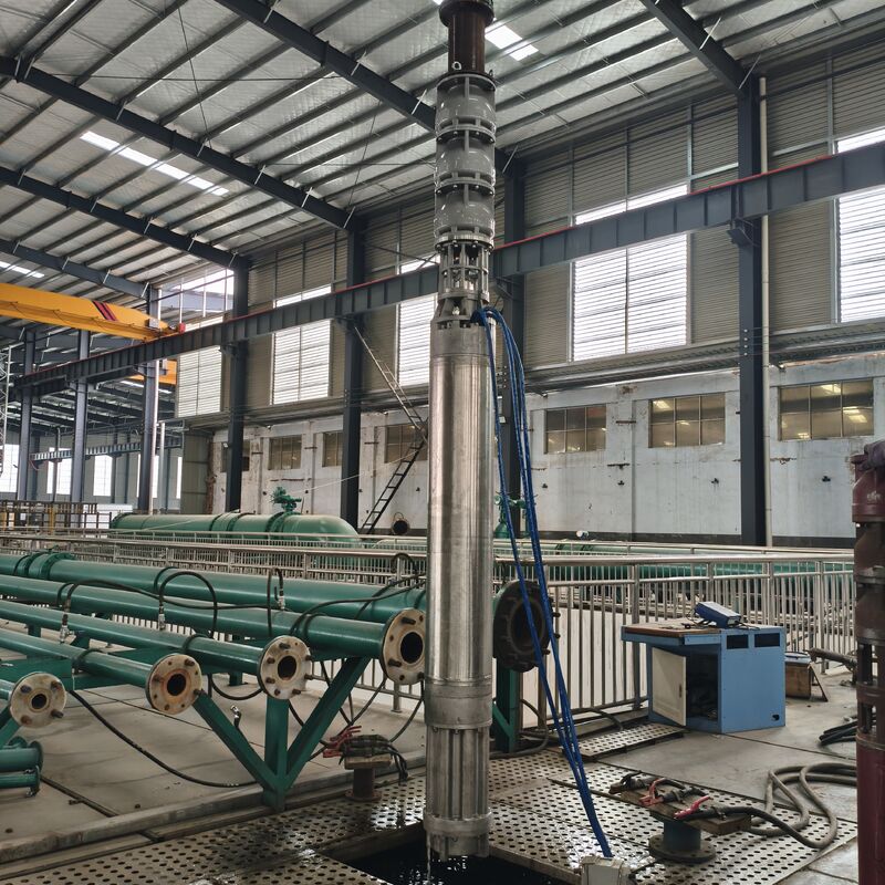 300QJH400-80/2-150KW فولاد ضد زنگ پمپ زیر آب مقاوم در برابر خوردگی راه حل تامین آب برای سیستم عامل های دریایی