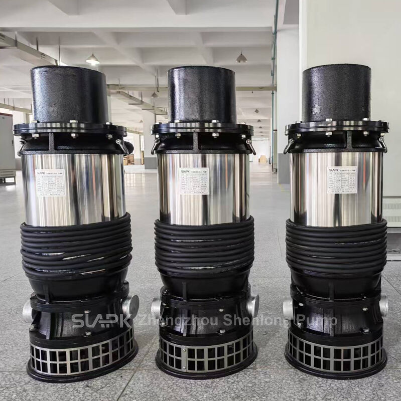 پمپ تخلیه قابل حمل با جریان بالا 510 m3/h با قطر بزرگ DN150-DN300mm برای آبداری و آبیاری