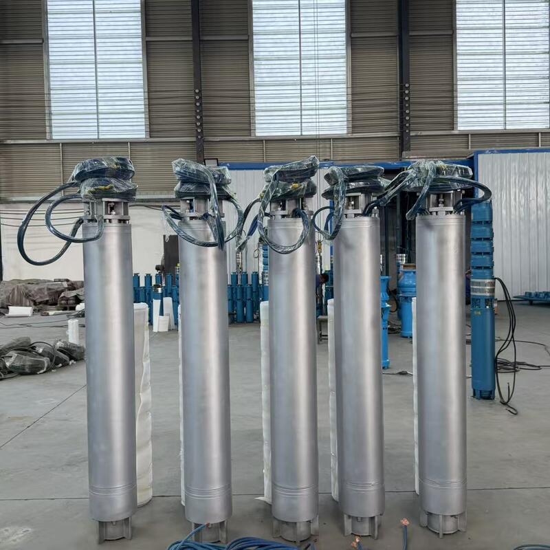 پمپ آب دریایی غوطه ور 75KW از فولاد ضد زنگ با نرخ جریان 300 m3/h برای کاربردهای چاه عمیق