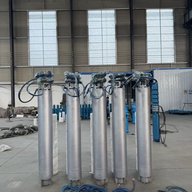 پمپ آب دریایی غوطه ور 75KW از فولاد ضد زنگ با نرخ جریان 300 m3/h برای کاربردهای چاه عمیق