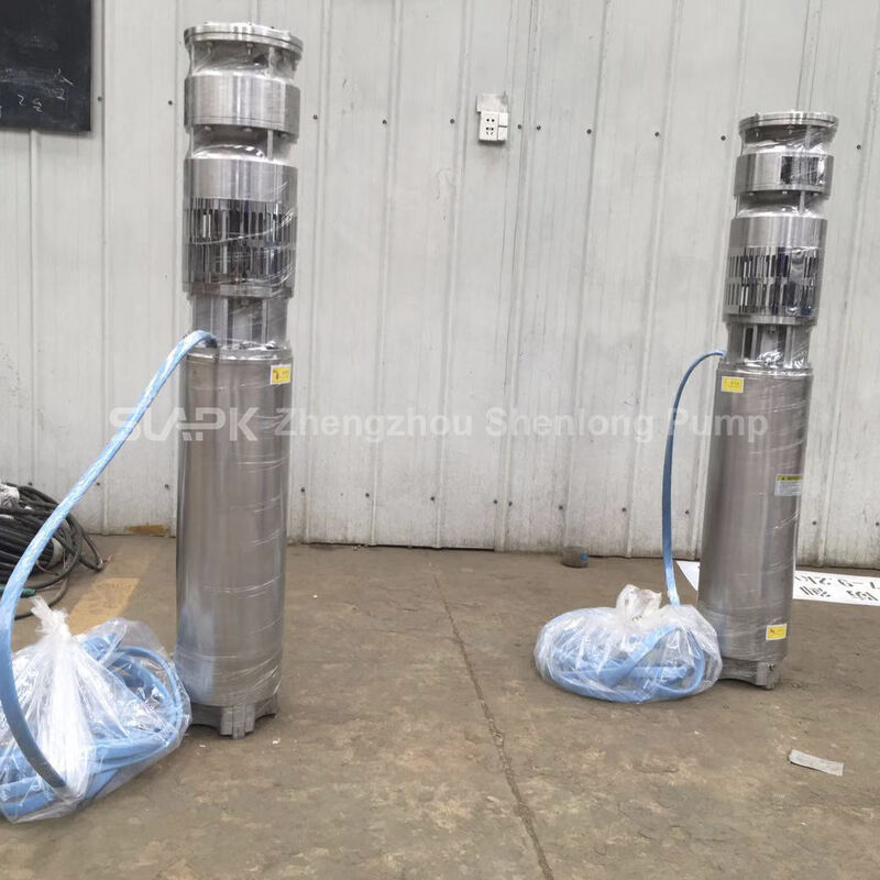 پمپ زیر آب چاه 55KW فولاد ضد زنگ با جریان 40 m3/h برای کاربردهای چاه عمیق