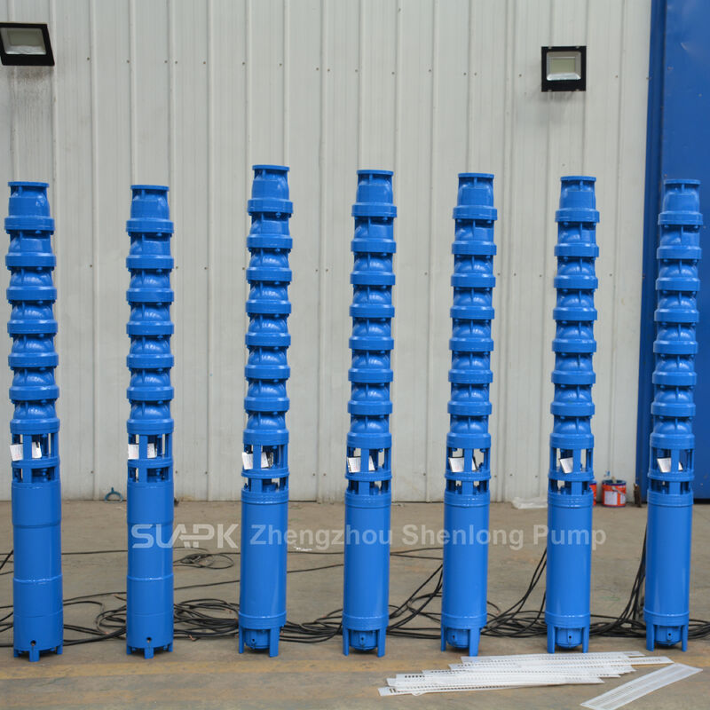 200QJ65-90 پمپ چاه غوطه ور آهن ریخته شده با جریان 65m3/h و سر 90m برای کاربردهای چاه عمیق