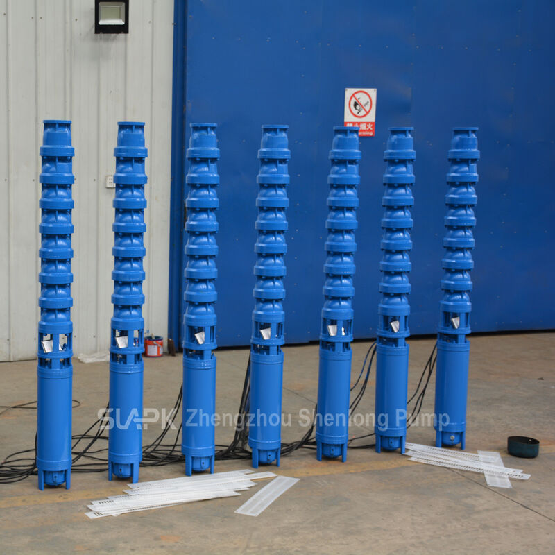 200QJ65-90 پمپ چاه غوطه ور آهن ریخته شده با جریان 65m3/h و سر 90m برای کاربردهای چاه عمیق