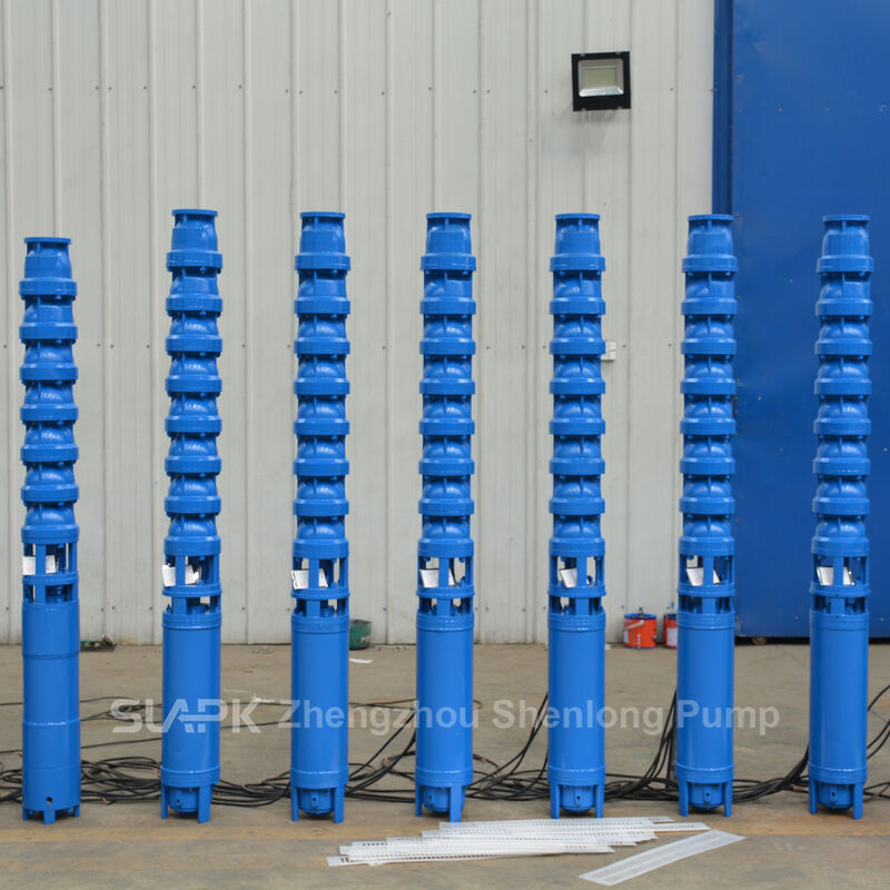 200QJ65-90 پمپ چاه غوطه ور آهن ریخته شده با جریان 65m3/h و سر 90m برای کاربردهای چاه عمیق