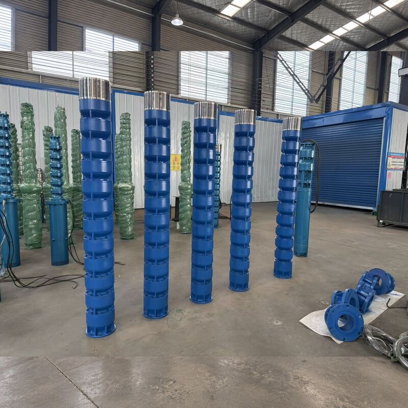 پمپ آب غوطه ور با ولتاژ بالا 300KW برای تخلیه معدن باکسیت با محرک های فولاد ضد زنگ