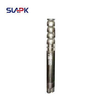 پمپ شناور فولادی ضد زنگ 200QJH23-60-7.5KW SS304 مناسب برای انتقال مایعات مقاوم در برابر خوردگی