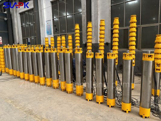 25kw 30kw فولاد ضد زنگ پمپ غوطه ور مقاومت در برابر خوردگی برای استخراج آب دریا