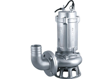 22kw 30hp پمپ فاضلاب زیرزمینی فولاد ضد زنگ برای زباله ها آب کثیف