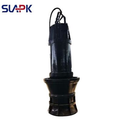 315KW، 9000 m3/h، 8.16m سر: ZQB پمپ جریان محوری غوطه ور به طور خاص برای برنامه های تصفیه شهری طراحی شده است