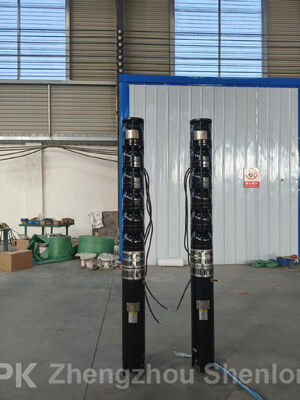 200m3/h جریان 37kW پمپ غوطه ور برای آب چاه عمیق با ساخت فولاد ضد زنگ