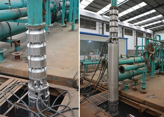 12 اینچ 300m3/H آب دریا پمپ غوطه ور 140kW قدرت عملکرد بالا