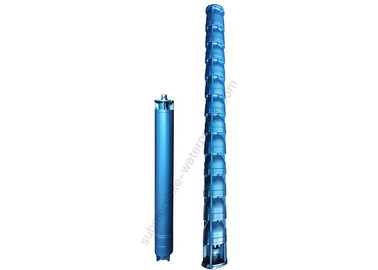 11 مرحله پمپ غوطه ور 8 اینچ 63m3 / H 154m مواد آهن ریخته شده