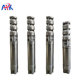 پمپ آب چند مرحله ای 20HP 100HP 120HP 300m3/H برای نصب عمودی چاه عمیق