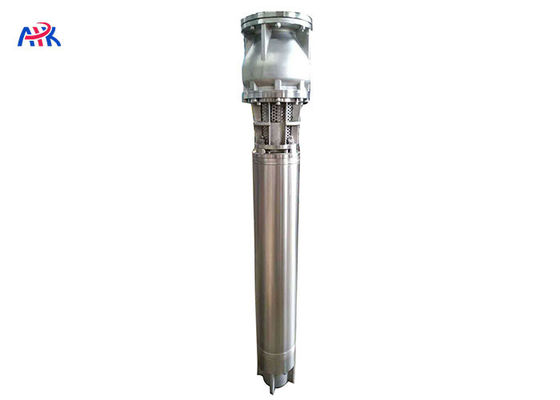 75hp 100m3 / H سوراخ فولاد ضد زنگ پمپ زیر آب