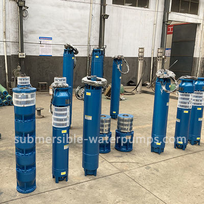 آهن ریخته 125m3/h 45kw 10 اینچ پمپ آب غوطه ور