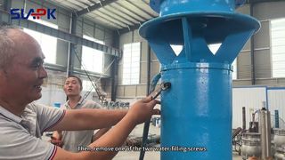 فیلم زهکشی پمپ جریان محوری